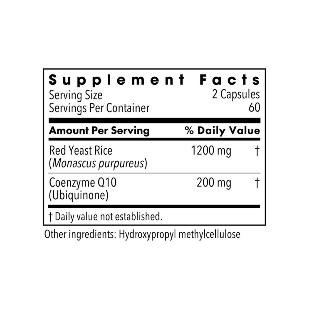 Red Yeast Rice with CoQ10 #120