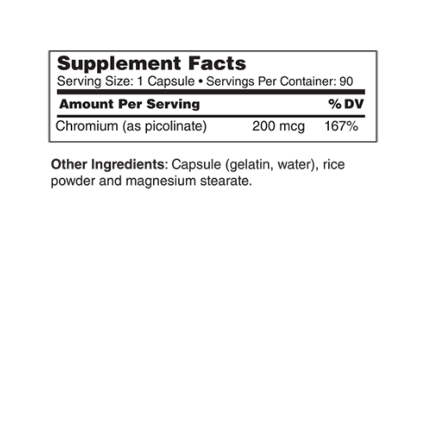 Chromium Picolinate