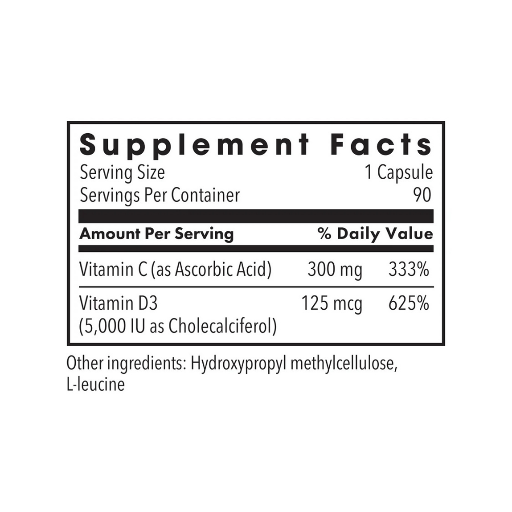 Vitamin D-3 5000IU #90
