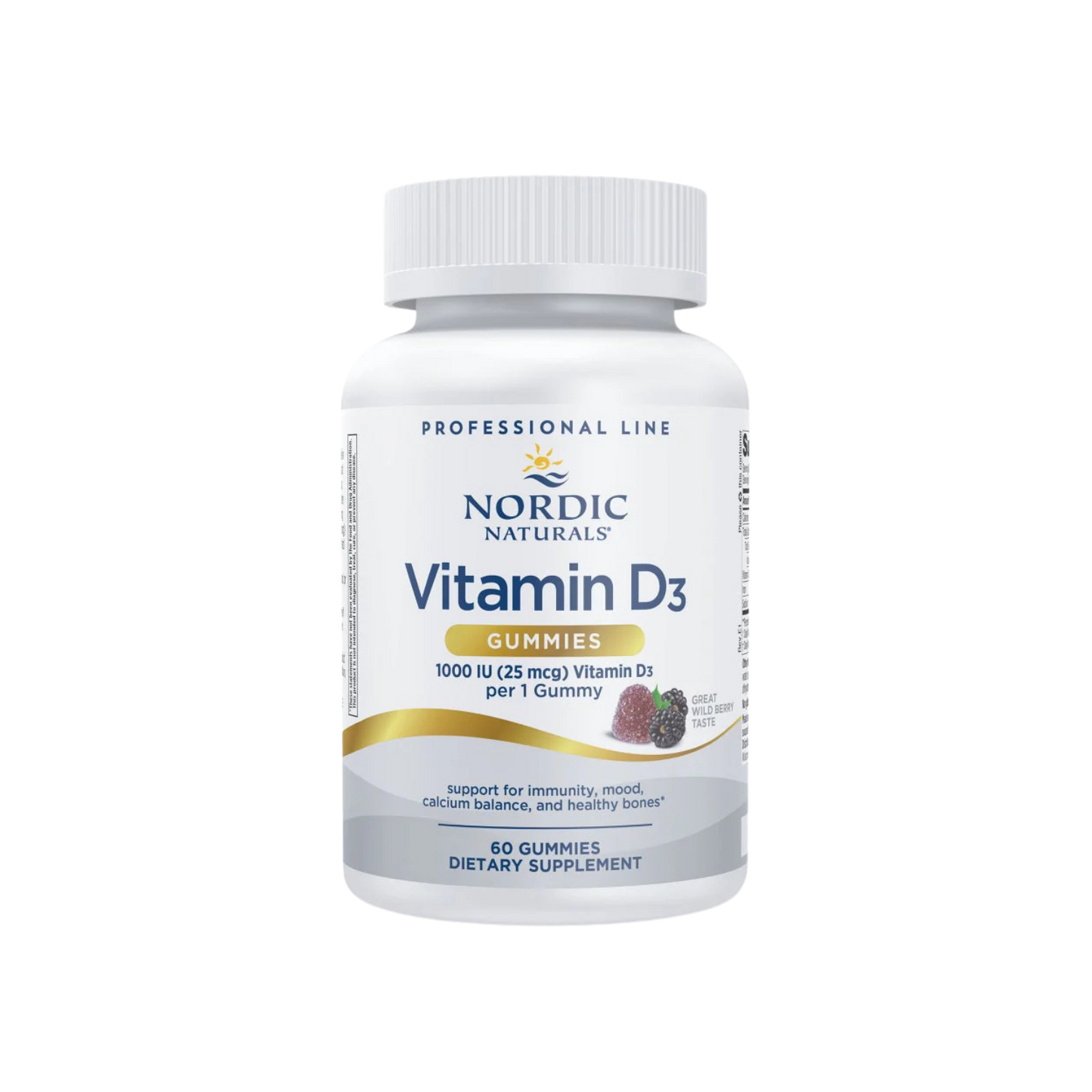Vitamin D3 Gummies 1000IU #60
