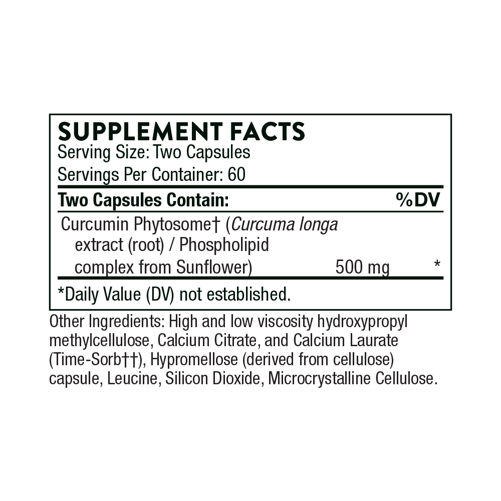 Curcumin Phytosome - Sustained Release